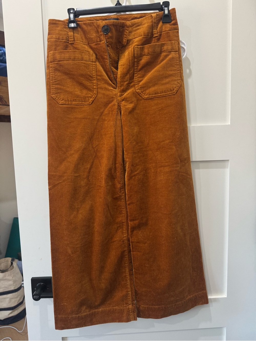 Maeve Colette Corduroy wide leg pant in golden brown Size 27
